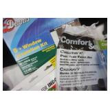 Poly foam and window insulation kits