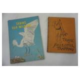 30s and 50s wildlife and trapping books