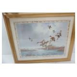 Charles Murphy signed hunting picture