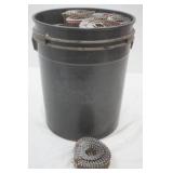 1 1/2" ring shank coil nails