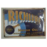 Rich lube Motor Oil sign