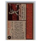 Ernie Banks 1962 Topps #25 Vintage Baseball Card