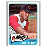 Luis Tiant RC 1965 Topps #145 Rookie Vintage Baseball Card
