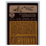 Rich Goose Gossage RC 1973 Topps #174 Vintage Rookie Baseball Card