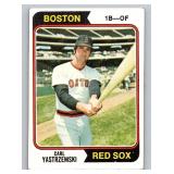 Carl Yastrzemski 1974 Topps #280 Vintage Baseball Card