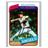 Nolan Ryan 1980 Topps #580 Vintage Baseball Card