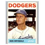 Don Drysdale 1964 Topps #120 Vintage Baseball Card