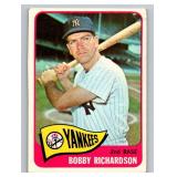 Bobby Richardson 1965 Topps #115 Vintage Baseball Card