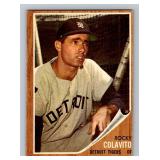 Rocky Colavito 1962 Topps #20 Vintage Baaseball Card