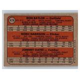 Don Baylor RC 1972 Topps Orioles Rookie Stars #474 Vintage Baseball Card