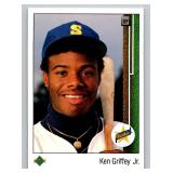 Ken Griffey Jr. Iconic RC 1989 Upper Deck #1 Rookie Baseball Card