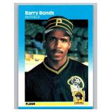 Barry Bonds RC 1987 Fleer #604 Rookie Baseball Card