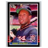 Kirby Puckett RC 1985 Donruss #438 Vintage Rookie Minnesota Twins Baseball Card