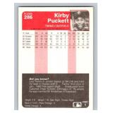 Kirby Puckett RC 1985 Fleer #286 Vintage Rookie Minnesota Twins Baseball Card