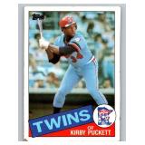 Kirby Puckett RC 1985 Topps #536 Vintage Rookie Minnesota Twins Baseball Card