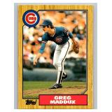 Greg Maddux RC 1987 Topps Traded #70T Rookie Baseball Card