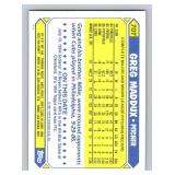 Greg Maddux RC 1987 Topps Traded #70T Rookie Baseball Card