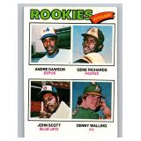 Andre Dawson RC 1977 Topps Rookie Outfielders #473 Vintage Baseball Card