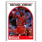 Michael Jordan 1989 NBA Hoops #200 Basketball Card