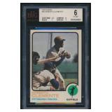 Roberto Clemte BVG Graded 6 EX-MT 1973 Topps #50 Vintage Baseball Card