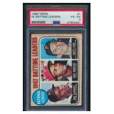 Roberto Clement 1968 Topps NL Batting Leaders #1 PSA Graded 4 VG-EX Vintage Baseball Card
