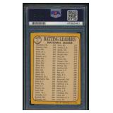 Roberto Clement 1968 Topps NL Batting Leaders #1 PSA Graded 4 VG-EX Vintage Baseball Card