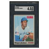 Fergie Jenkins SGC Graded 4.5 VG-EX+ 1970 Topps #240 Vintage Baseball Card