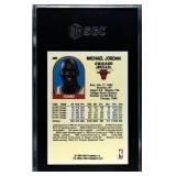Michael Jordan SGC 9 Mint 1989-90 NBA Hoops #200 Basketball Card