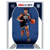 Anthony Edwards RC 2020-21 Hoops #216 Rookie Minnesota Timberwolves Basketball Card