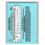 Jose Canseco RC 1986 Donruss #39 Rookie Baseball Card