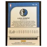 Luke Doncic 2019-20 Hoops Premium Stock #39 Basketball Car