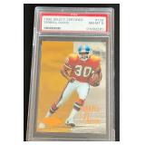 Terrell Davis RC PSA 8 NM-MT 1995 Select Certified #126 Rookie Football Card