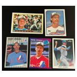 Randy Johnson 5 Card RC Lot - Topps, Leaf, Donruss, Fleer Baseball Rookie Cards