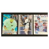 Derek Jeter 3 Card Lot w/ Rookie - 1994 Bowman