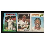 Willie McCovery 3 Card Lot - 1976 / 1977 / 1978 Vintage Baseball Cards