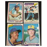 Robin Yount 4 Card Lot - 1977 / 1978 / 1979 / 1980 Vintage Baseball Cards