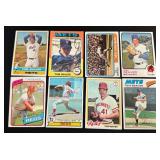 Tom Seaver 8 Card Lot - 1973-1980 Vintage Baseball Cards