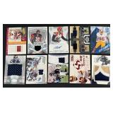 10 Card Auto, Relic, Rookie Cards - See Description