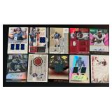 10 Card Auto, Relic, Rookie Cards -  See Description