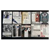 10 Card Auto, Relic, Rookie Cards -  See Description