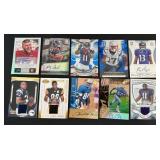 10 Card Star Auto, Relic, Rookie Cards  - See Description