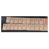 1962 Topps Baseball 21 Card Vintage Lot