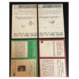 4 Card Vintage Football 1950s/60