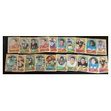 1970 Topps Football 20 Card Vintage Lot