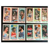 1980-1981 Topps Basketball 4 Card Vintage Lot