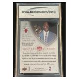 Michael Jordan BCCG Graded 10 Gem Mint 2009-2010 Upper Deck Michael Jordan Legacy Collection #68 Basketball Card