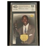 Michael Jordan BCCG Graded 10 Gem Mint 2009-2010 Upper Deck Michael Jordan Legacy Collection #46 Basketball Card