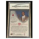 Michael Jordan BCCG Graded 10 Gem Mint 2009-2010 Upper Deck Michael Jordan Legacy Collection #46 Basketball Card