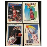 Michael Jordan 4 Card Basketball Lot