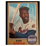 Hank Aaron 1968 Topps #110 Vintage Baseball Card